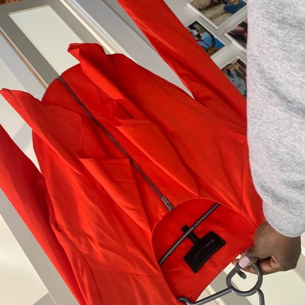 Red / burnt orange BCBG Maxazria top
